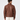 Alden Classic Shirt Collar Brown Leather Jacket - Back