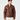 Alden Classic Shirt Collar Brown Leather Jacket - Zipper