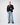 Andrew Tate Black Leather Jacket - Pose