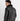 Arctic Wool Embellished Buffer Black Bomber Aviator Jacket - Back