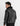 Arctic Wool Embellished Buffer Black Bomber Aviator Jacket - Back