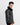 Arctic Wool Embellished Buffer Black Bomber Aviator Jacket - Left