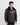 Arctic Wool Embellished Buffer Black Bomber Aviator Jacket - Zipped