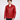 Brad Pitt Fight Club Red Leather Jacket - Close Button