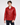 Brad Pitt Fight Club Red Leather Jacket - Close Button