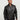 Bryce Snug Black Leather Bomber Jacket - Zipped