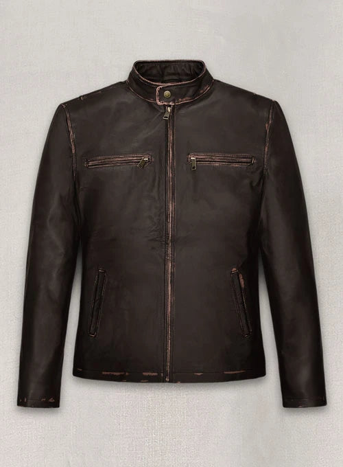 Contraband Mark Wahlberg Brown Leather Jacket