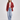 Dakota Johnson Madame Web Red Leather Blazer - Pose