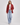 Dakota Johnson Madame Web Red Leather Blazer - Pose