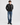 David Beckham Black Leather Biker Jacket - Pose