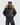 Elias Black Leather Jacket with Natural Fur Hood
