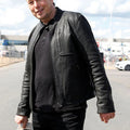 Elon Musk Black Leather Jacket