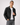 Elvis Presley 68 Comeback Black Leather Jacket - Open Zipper