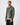 Everett Olive Green Leather Trucker Jacket - Side