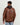 Fritz Brown Hoodie Leather Jacket - Back