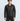 Harrington Black Leather Jacket - Close Zipper