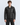 Harrington Black Leather Jacket - Close Zipper