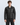 Harrington Black Leather Jacket - Close Zipper