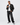 Jeffrey Morgan The Walking Dead Black Leather Jacket - Pose