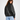 Kendall Jenner Black Leather Jacket - Back