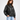 Kendall Jenner Black Leather Jacket - Side