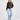 Kendall Jenner Brown Leather Jacket - Pose