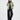 Kendall Jenner Green Leather Jacket - Pose
