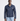 Kingsley Blue Waxed Leather Trucker Jacket - Front
