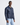 Kingsley Blue Waxed Leather Trucker Jacket -Right