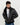 Kristoff All Black B-3 Leather Bomber Jacket - Front Zip