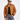 Luke Bryan American Idol S24 Brown Bomber Leather Jacket - Open Zipper