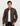 Mayfair Brown Racer Matte Leather Jacket - Front