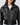 Miley Cyrus X Max Azria Inspired Black Leather Jacket - Zoom