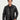 Mykel Quilted Black Leather Jacket - Zoom