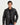 Mykel Quilted Black Leather Jacket - Zoom