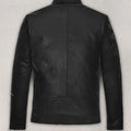 Nvidia CEO Jensen Huang Black Leather Jacket - Back