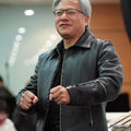 Nvidia CEO Jensen Huang Black Leather Jacket