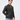 Raul Slim-Fit Ionic Black Leather Jacket - Right