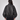 Rihanna The Laugh Factory Black Oversized Leather Jacket - Back