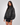 Rihanna The Laugh Factory Black Oversized Leather Jacket - Side