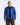 The Chase for Carrera Ryan Gosling Blue Leather Jacket - Open Zipper