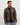 Theodore Elementary Brown Leather Cafe Racer Jacket - Front