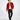 Timothee Chalamet Suede Red Shearling Leather Jacket - Pose