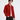 Timothee Chalamet Suede Red Shearling Leather Jacket - Side