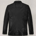 Tom Holland Uncharted Black Leather Jacket - Back