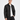 Tom Holland Uncharted Black Leather Jacket - Open Jacket