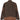 X-Men Origins Wolverine Distressed Brown Leather Jacket - Back