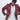 Orson Burgundy Distressed Biker Leather Jacket - Video