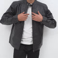 Ryerson Black Leather Biker Jacket - Video