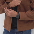 Fernando Brown Racer Matte Leather Jacket - Video